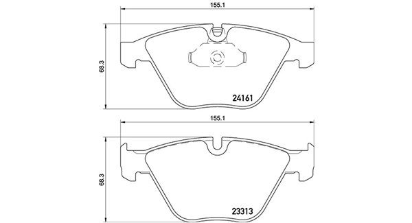 MAGNETI MARELLI Комплект тормозных колодок, дисковый тормоз 363700406081